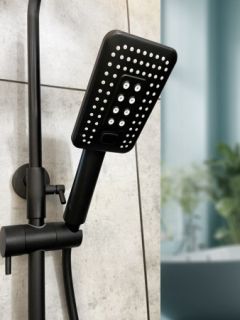 Душевая система AltroBagno Intento 030104 Cr черный матовый